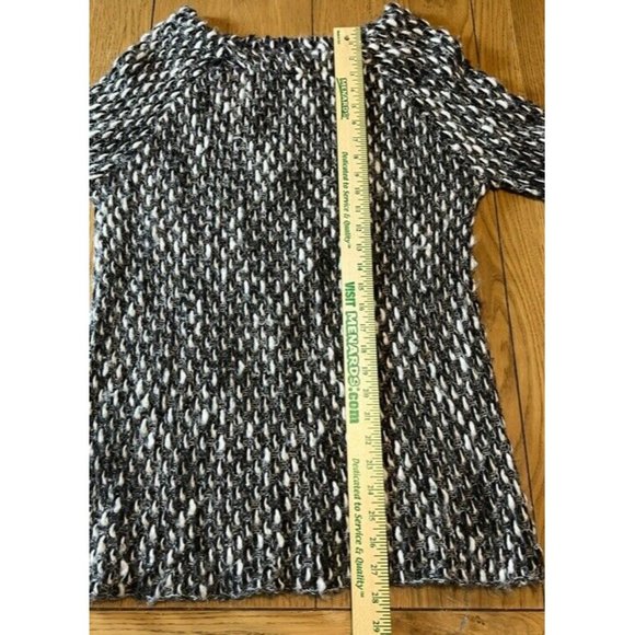 Gottardi Italian Sweater MADE IN ITALY Size Large‎ Mob Wife Aesthetic Wool Blend - Picture 6 of 9